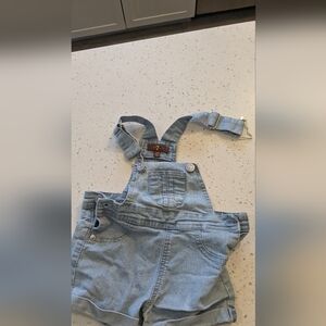 12 mo denim bibs